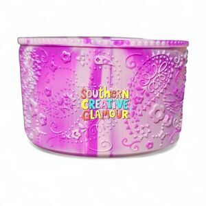 Purple Ombre Shimmer Paisley Silicone Tumbler Boot | Fits 20oz, 30oz, 40oz Cups